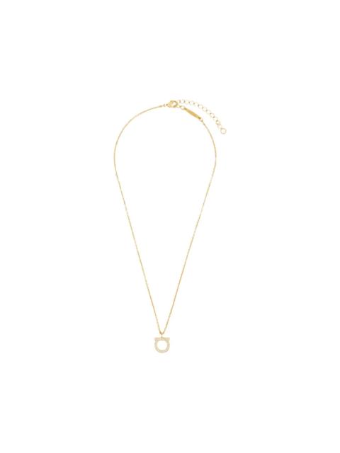 S Gancini crystals necklace