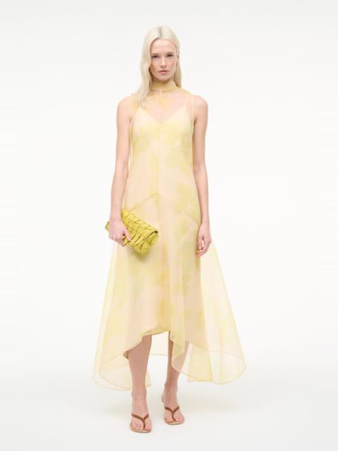 STAUD AUDEN DRESS LEMON GROVE