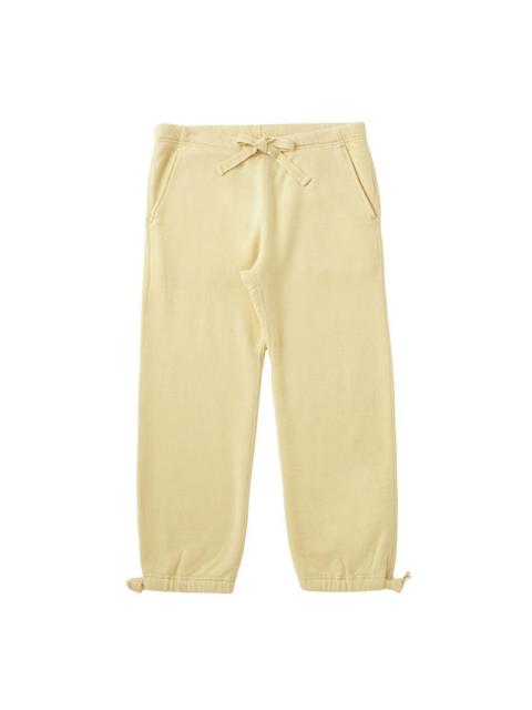 PFV SWEAT PANTS (FINE WOOL) YELLOW