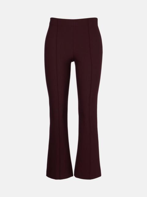 Cropped flared pants