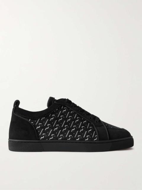 Rantulow Rubber-Trimmed Mesh and Suede Sneakers