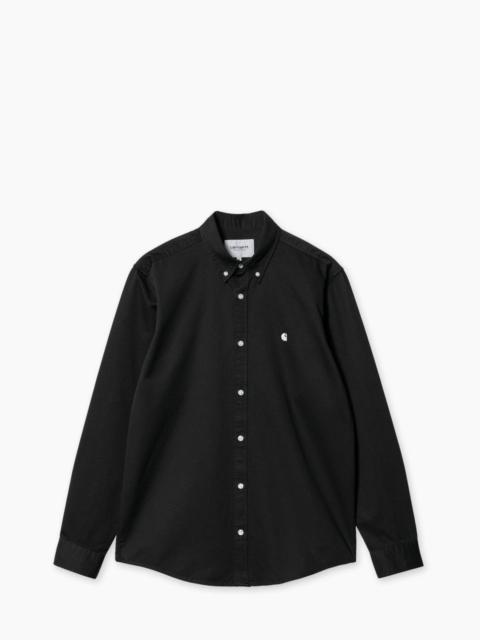 CARHARTT WIP L/S MADISON SHIRT BLACK/WAX