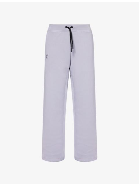 Focus Tech Wide-Leg Cotton-Blend Jogging Bottoms