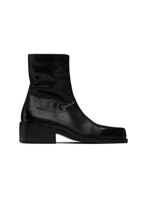 Black Cassello Ankle Boots