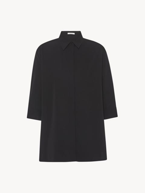 Elada Shirt in Viscose and Wool