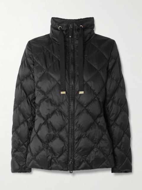 Cube Belted Padded Quilted Shell Down Jacket