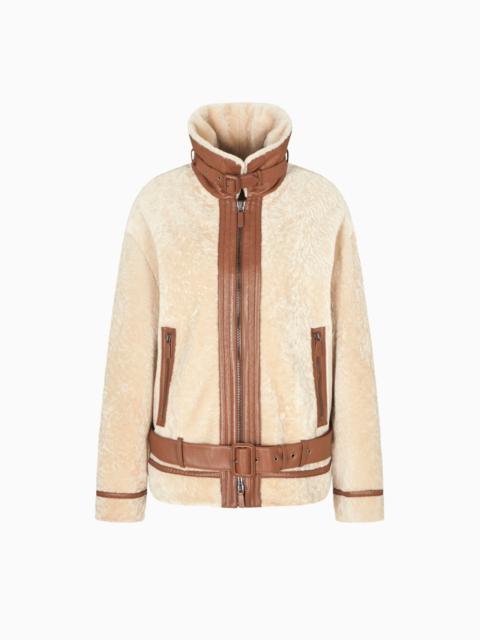 SHEARLING LAMBSKIN BLOUSON