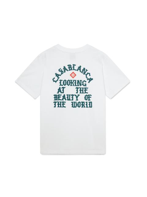Beauty Of The World T-Shirt | Casablanca Paris