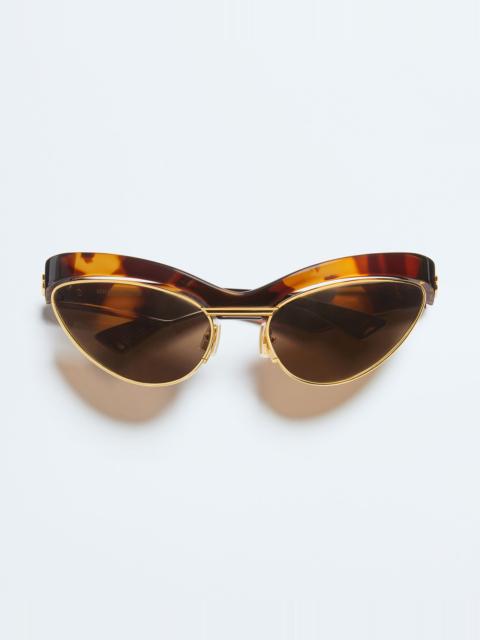 Duo Angle Cat Eye Sunglasses
