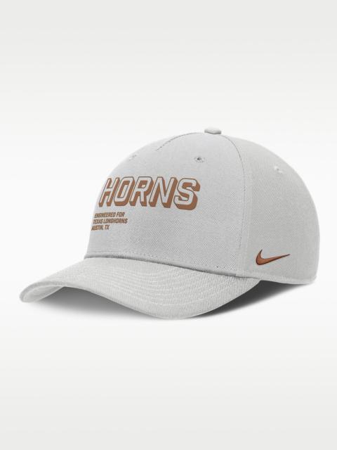 Texas On-Field Primetime Rise Men's Nike College Adjustable Hat