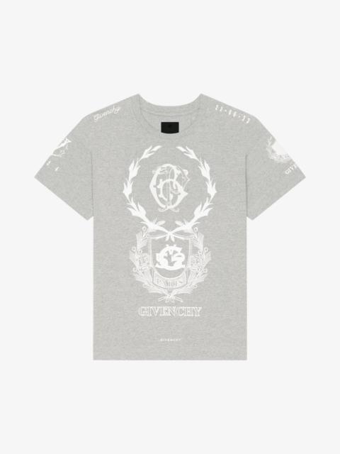 GIVENCHY CREST T-SHIRT IN COTTON