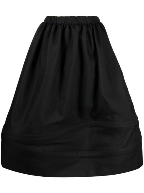 bell-shape full skirt