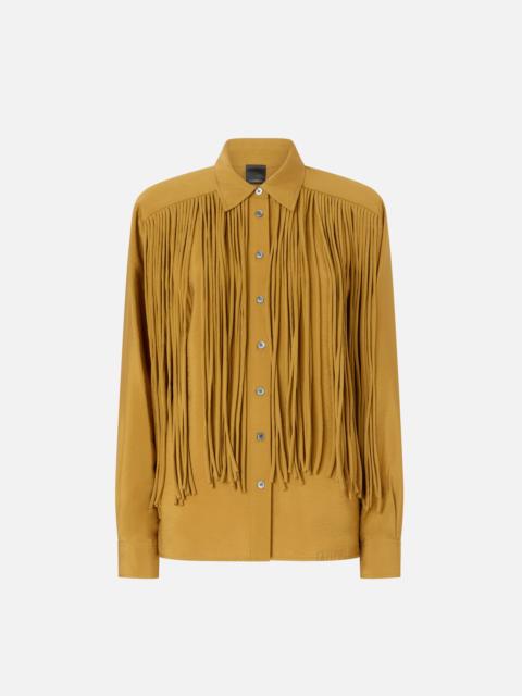 TEXAN-STYLE SHIRT WITH FRINGING
