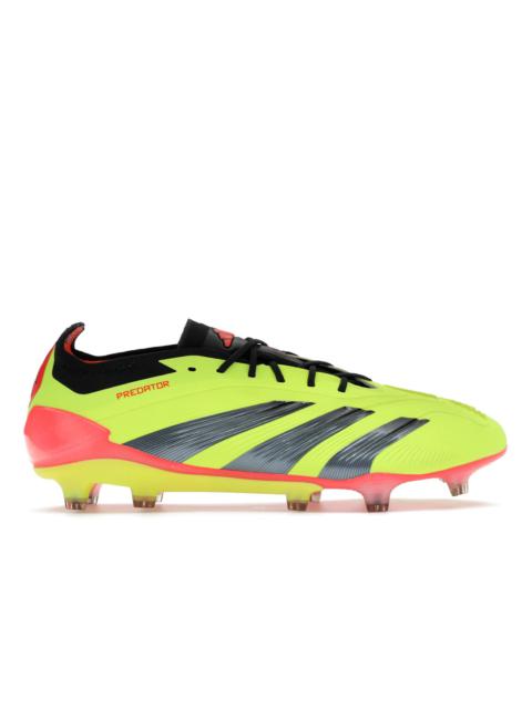 adidas Predator 24 Elite Low FG Team Solar Yellow Core Black Solar Red