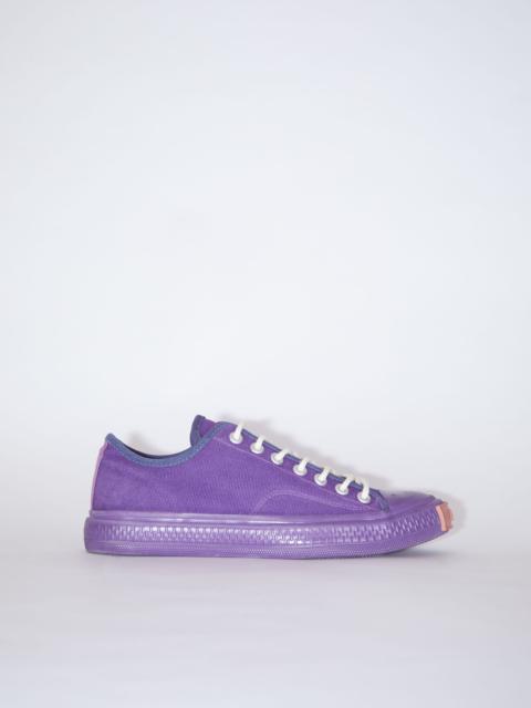 Low top sneakers - Grape purple
