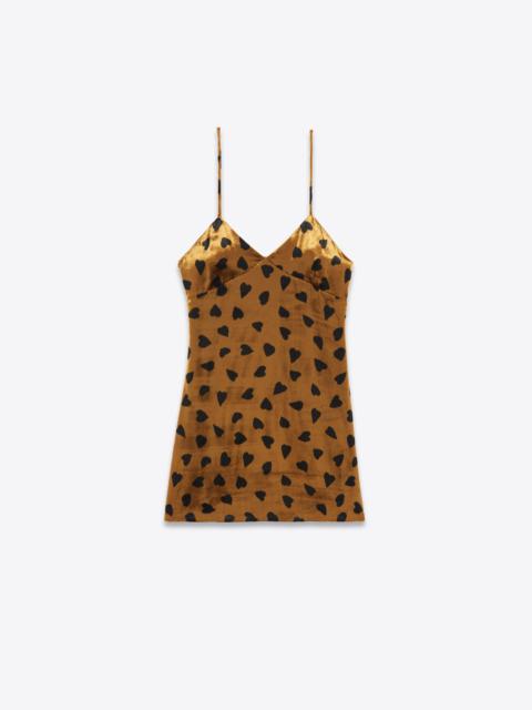 sleeveless dress in velvet