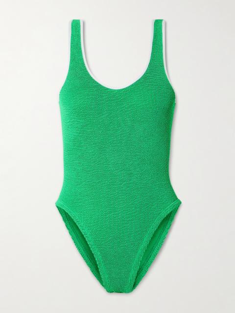 Faye Two-tone Original Crinkle Swimsuit