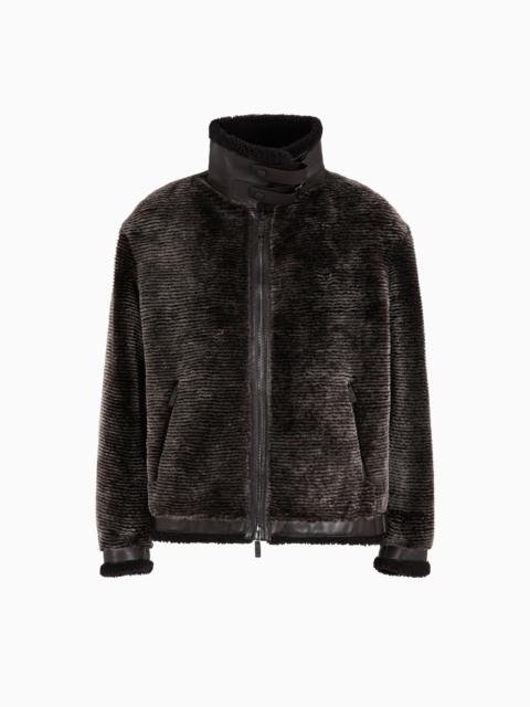 BRISÉ SHEARLING BLOUSON