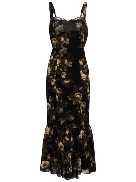 Irisa floral-print dress