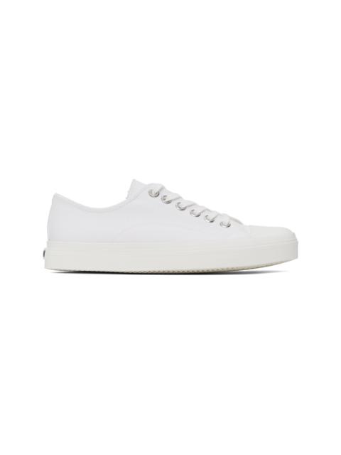 White Canvas Sneakers