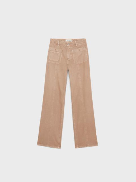 BOY FIT COTTON BULL PANTS