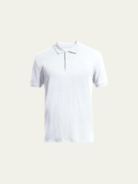 Classic Slub Cotton Polo Shirt