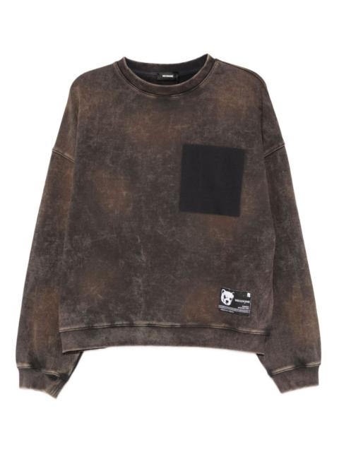 logo-embroidered sweatshirt