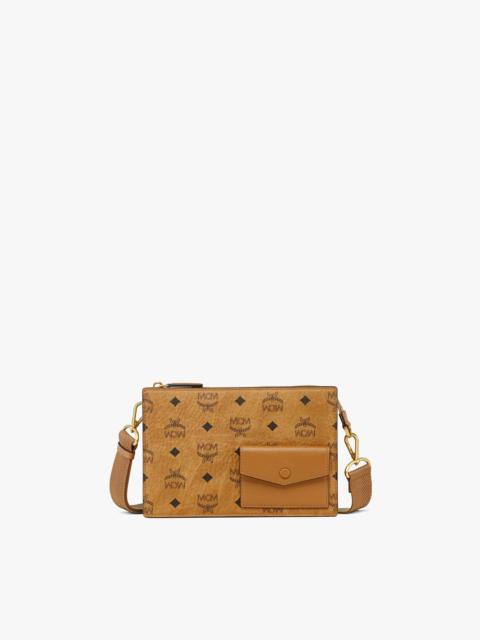 Aren Standing Crossbody Pouch in Visetos