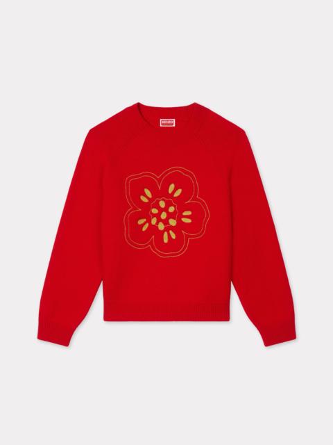 'Boke Flower' jumper in wool