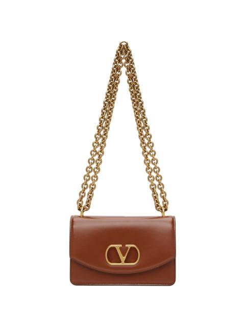Brown Small Vain Shoulder Bag