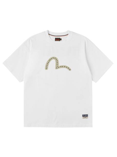 Seagull Printed Metal Studs T-shirt