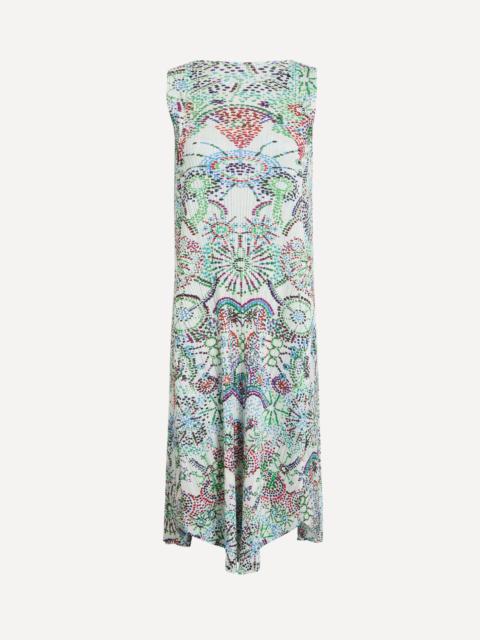 LIGHT FESTIVAL Pleated Midi Dress