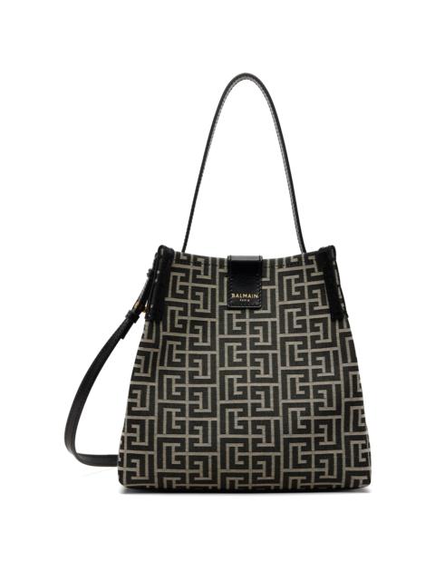 Black & Off-White Release Bucket Bag