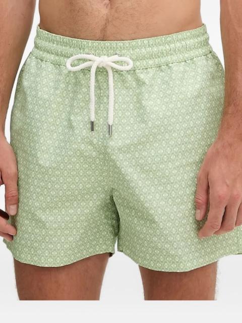 Rio micro-print swim shorts