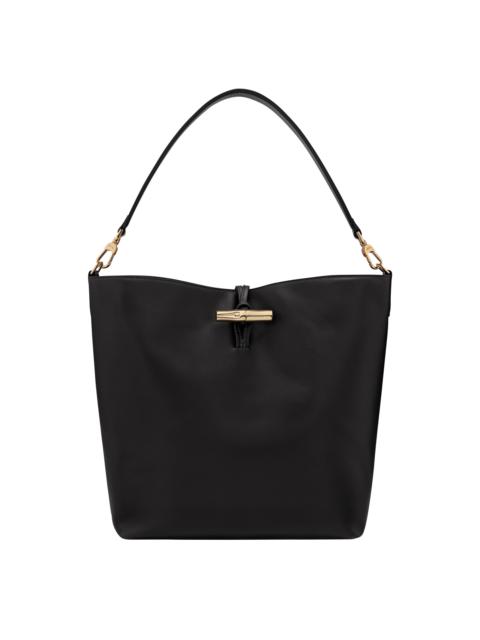 Le Roseau M Hobo bag Black - Leather