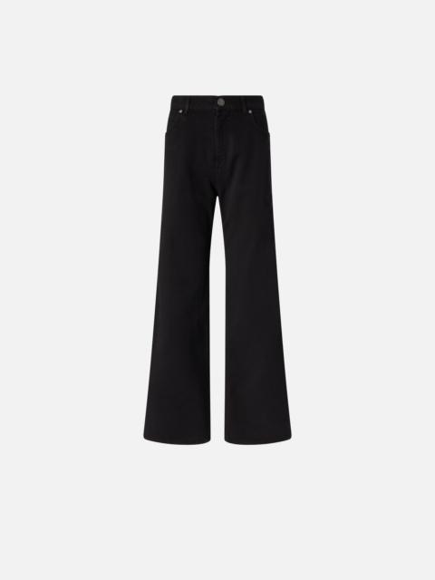 WIDE-LEG JEANS WITH SIDE ZIPS