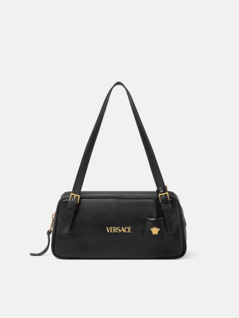 Versace Tag Large Nappa Bowling Bag
