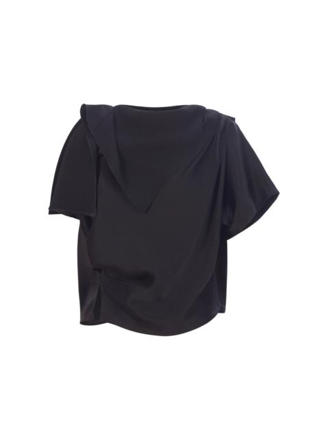 Sashay Satin Top black