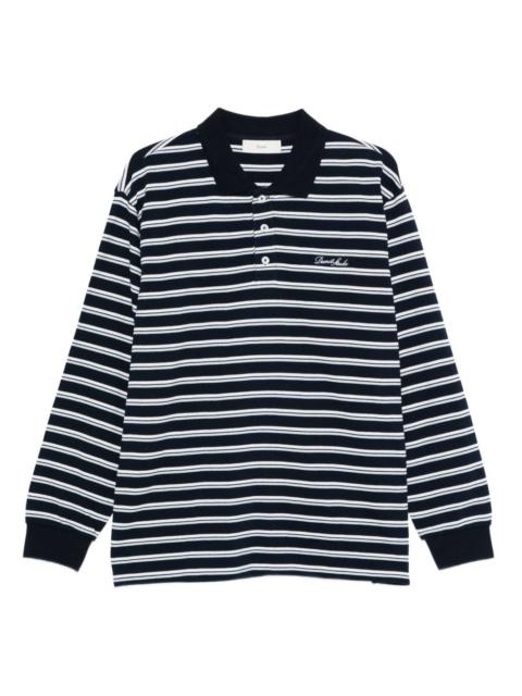 striped polo shirt