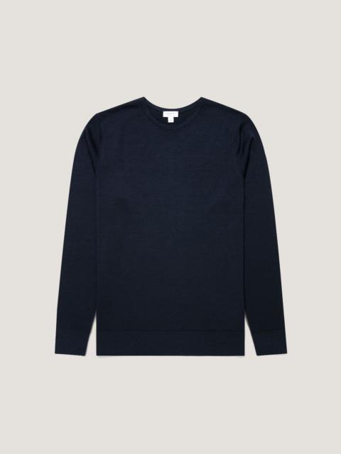 Extra‑Fine Merino Crew Neck