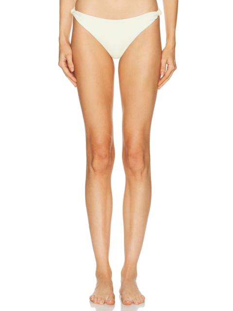 Playa Terry Beaded Bikini Brief