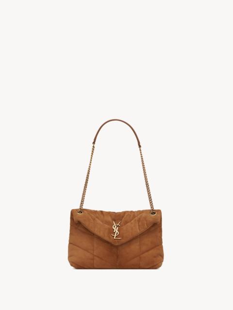 PUFFER SMALL IN SUEDE