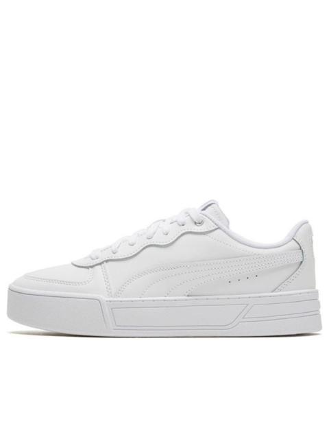 (WMNS) PUMA Skye 'White SiIlver Grey' 374764-01