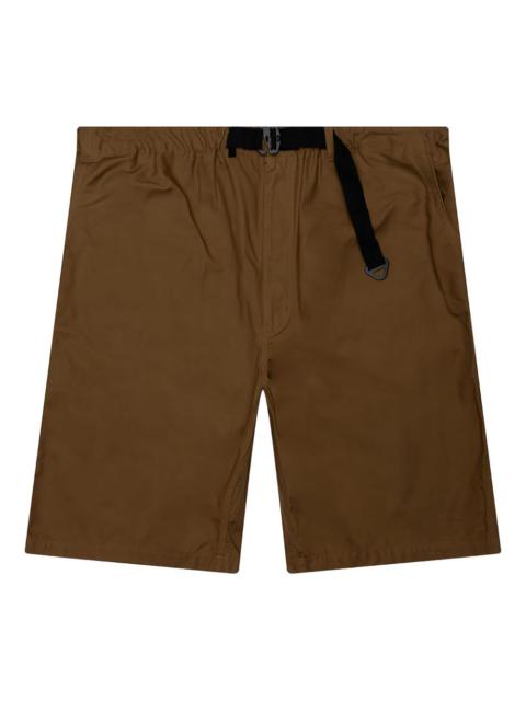elasticated-waist utility shorts