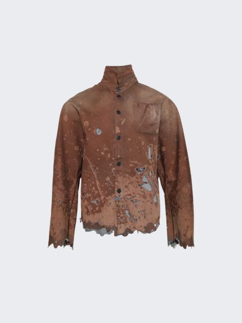 Meta-braxas Shirt Rust Rust