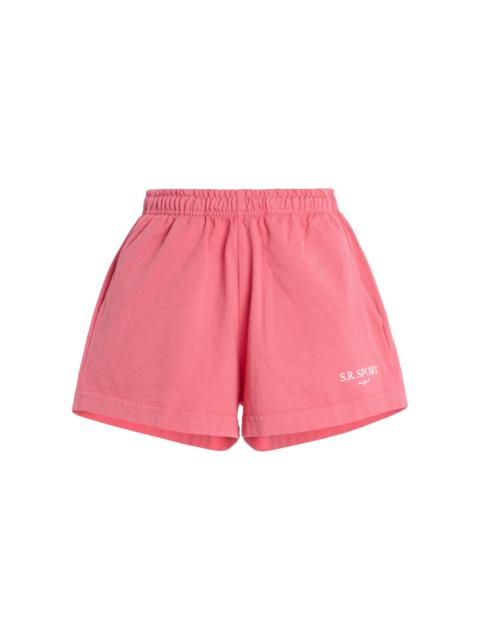 Disco Cotton Shorts red