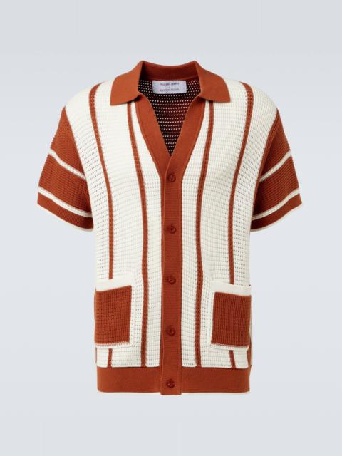 Fabricio crochet cotton shirt