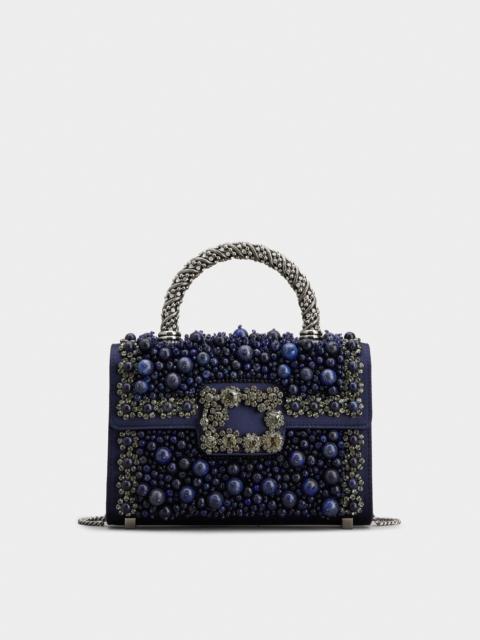 Jewel Efflorescence lapis lazuli Mini Bag