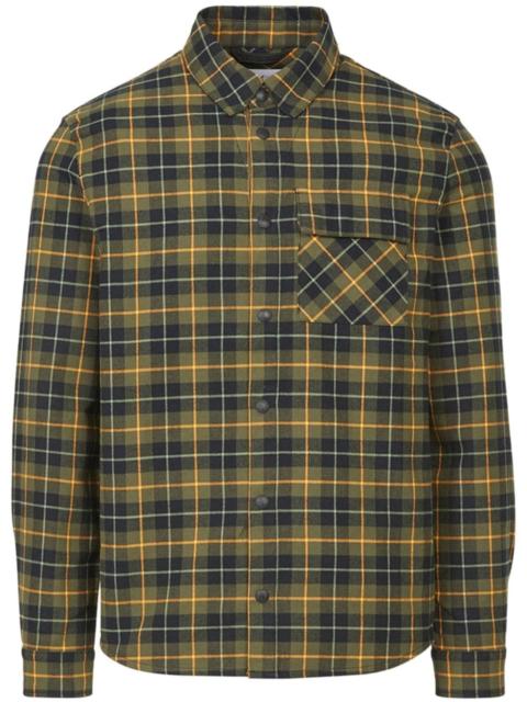Loge Peak plaid cotton shirt