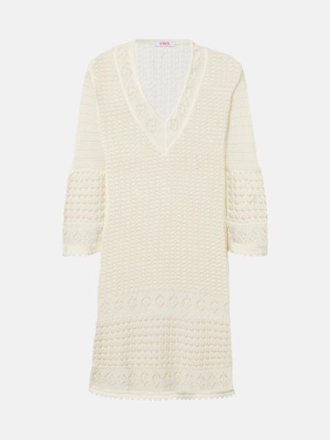 Divina crochet minidress